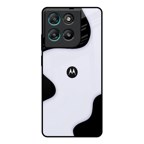 Wheat Cream Wavy Motorola Edge G67 Power Glass Back Cover Online