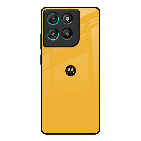 Fluorescent Yellow Motorola Edge G67 Power Glass Back Cover Online