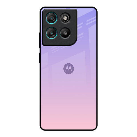 Lavender Gradient Motorola Edge G67 Power Glass Back Cover Online