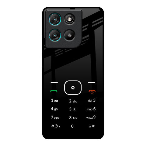 Classic Keypad Pattern Motorola Edge G57 Power Glass Back Cover Online