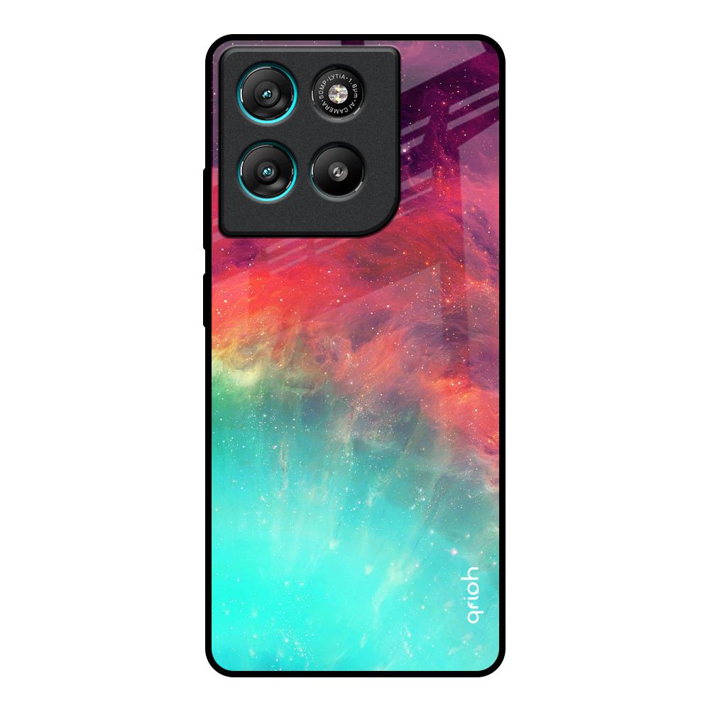 Colorful Aura Motorola Edge G57 Power Glass Back Cover Online