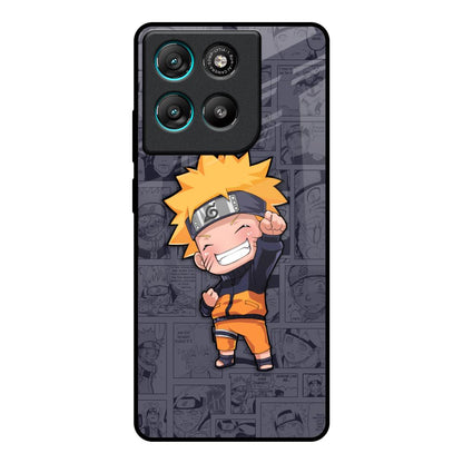 Orange Chubby Motorola Edge G57 Power Glass Back Cover Online