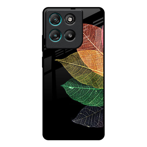 Colorful Leaves Motorola Edge G57 Power Glass Back Cover Online
