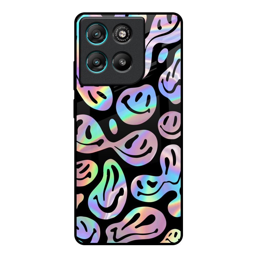 Acid Smile Motorola Edge G57 Power Glass Back Cover Online