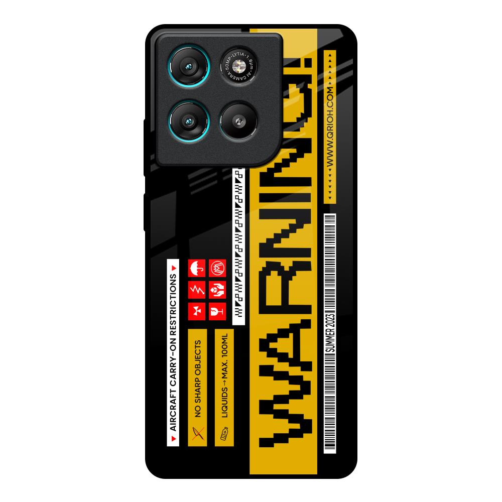 Aircraft Warning Motorola Edge G57 Power Glass Back Cover Online