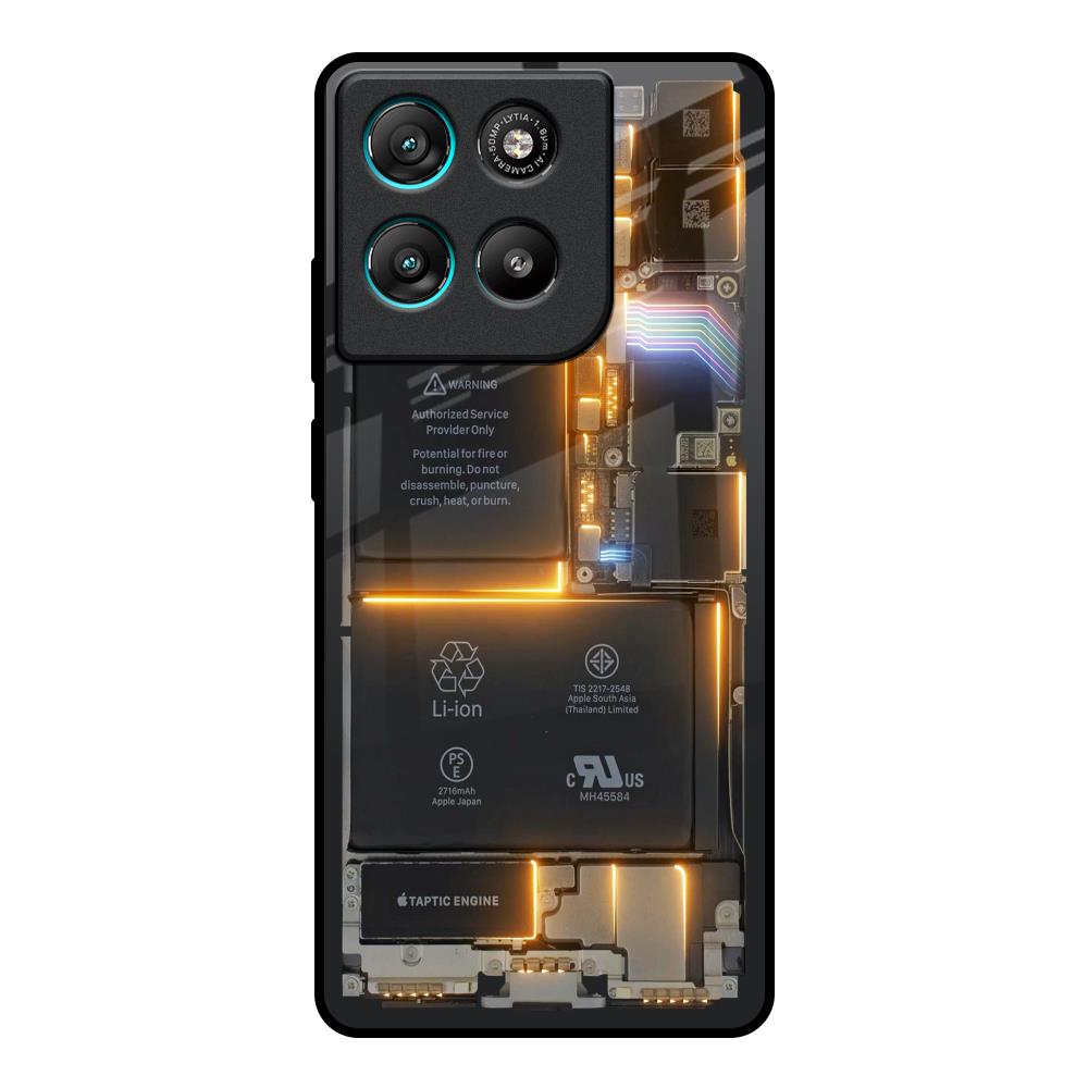 Glow Up Skeleton Motorola Edge G57 Power Glass Back Cover Online