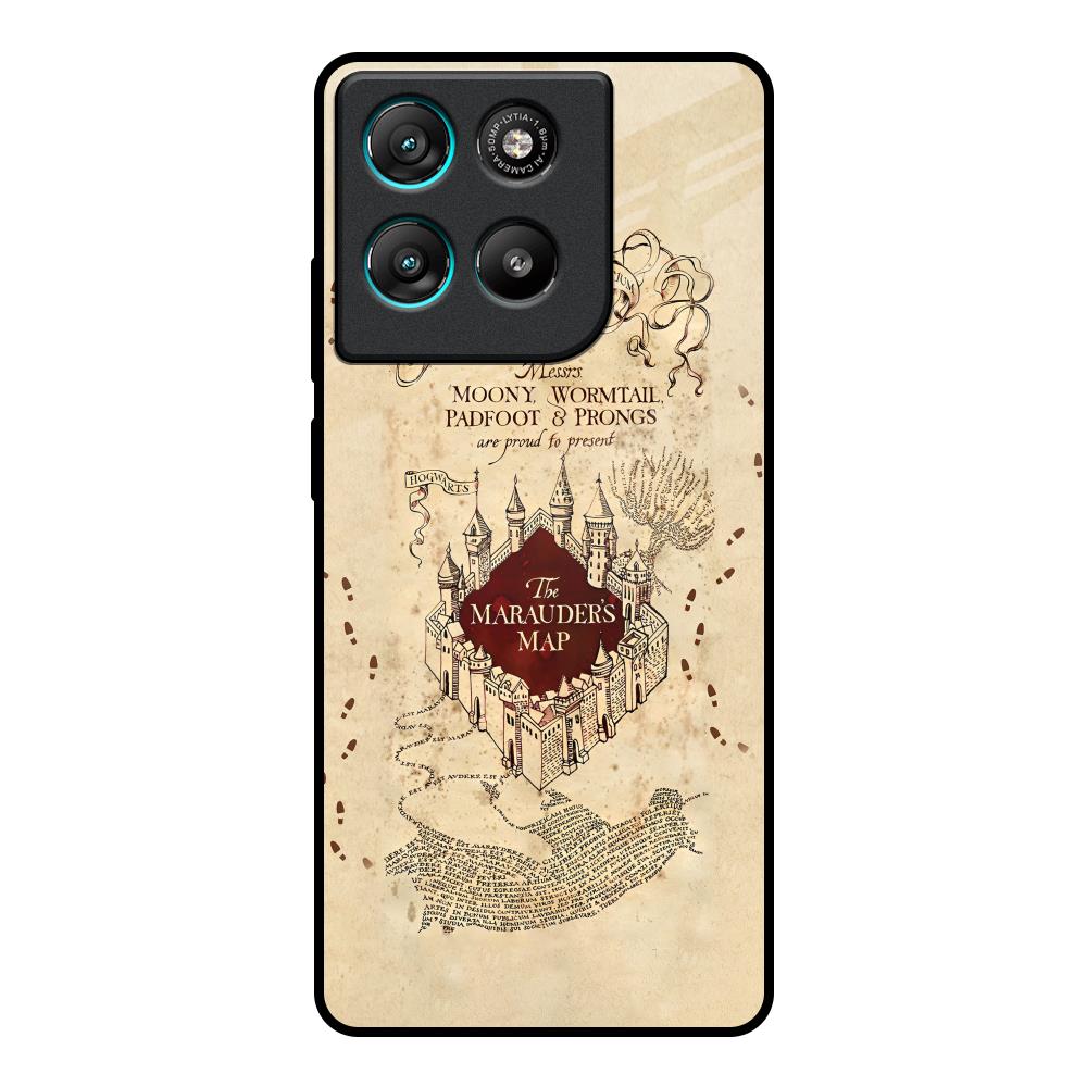 Magical Map Motorola Edge G57 Power Glass Back Cover Online
