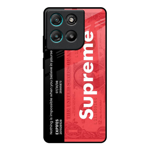 Supreme Ticket Motorola Edge G57 Power Glass Back Cover Online