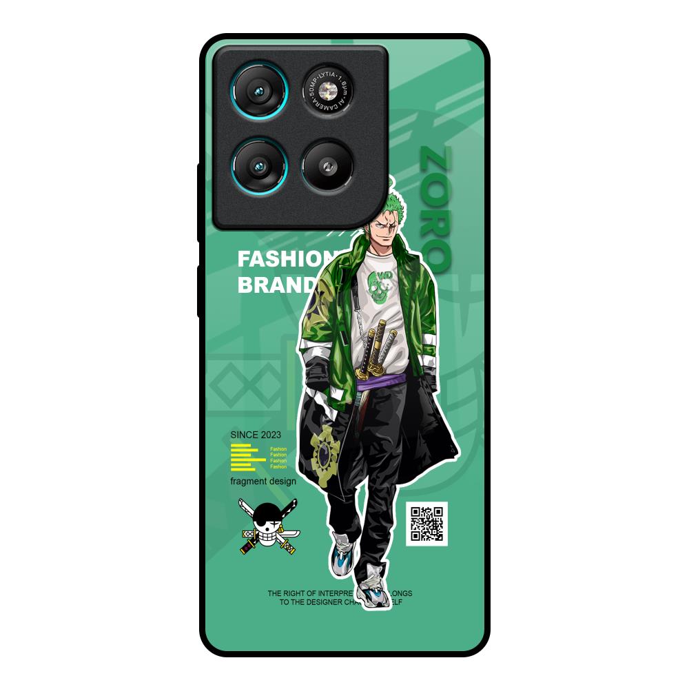 Zoro Bape Motorola Edge G57 Power Glass Back Cover Online