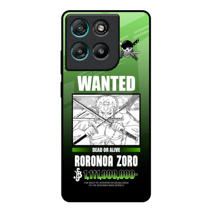 Zoro Wanted Motorola Edge G57 Power Glass Back Cover Online