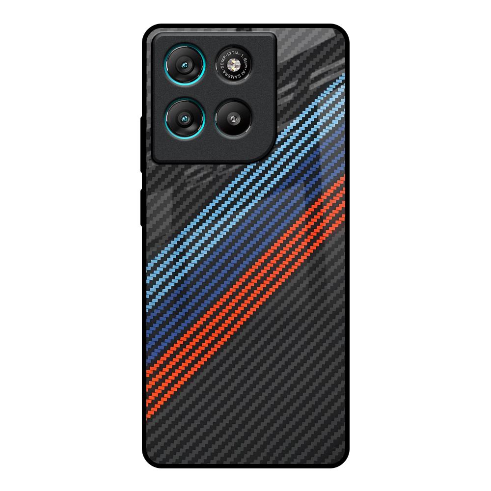 Carbon Inspired Motorola Edge G57 Power Glass Back Cover Online