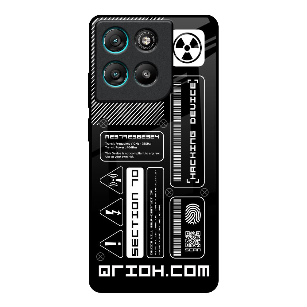 Futuristic Art Motorola Edge G57 Power Glass Back Cover Online