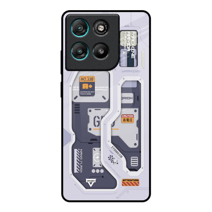 Tech Savvy Motorola Edge G57 Power Glass Back Cover Online