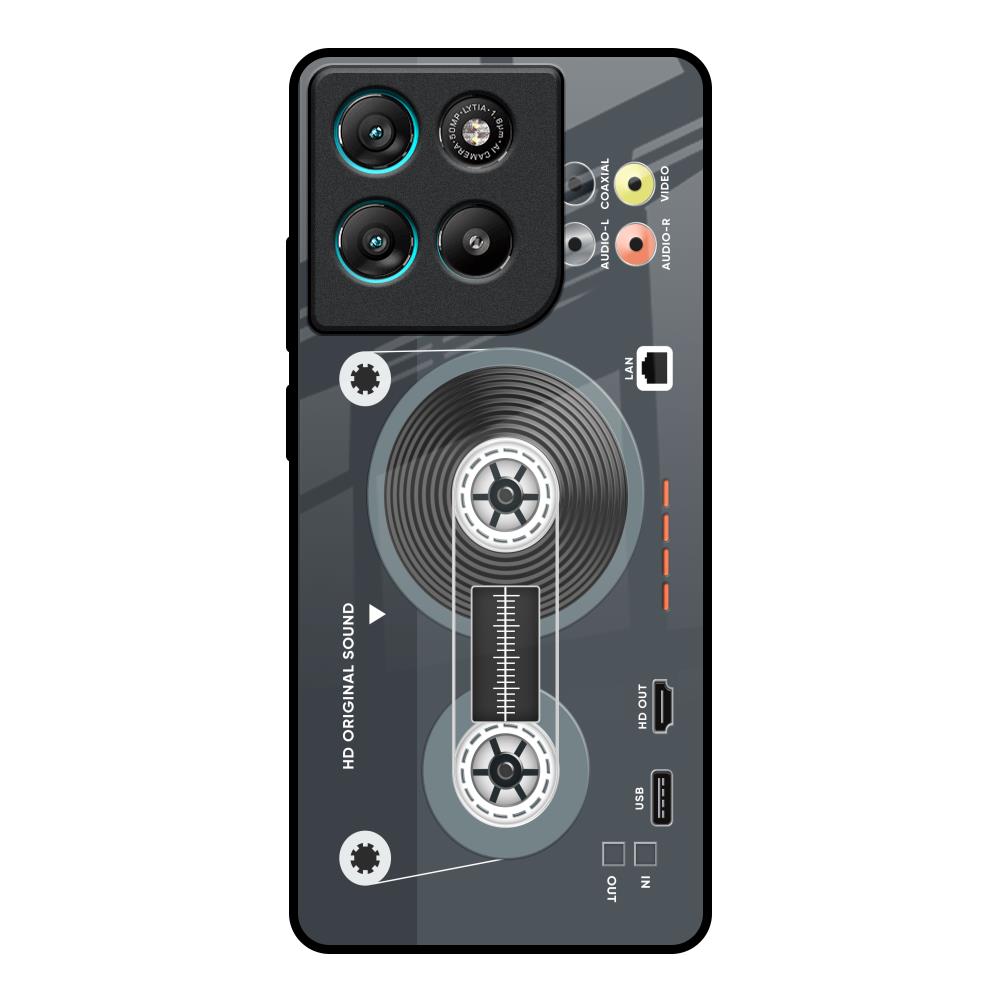Retro Recorder Motorola Edge G57 Power Glass Back Cover Online