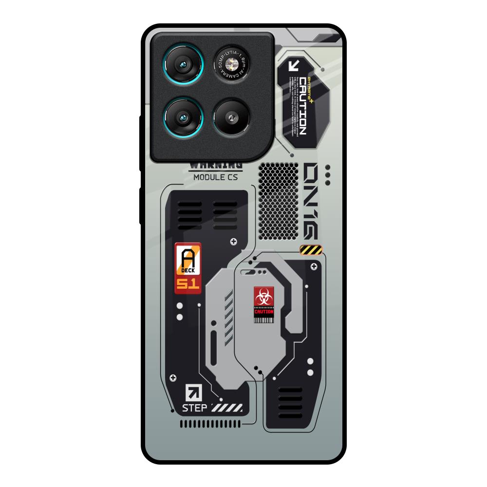 Techno Vibes Motorola Edge G57 Power Glass Back Cover Online