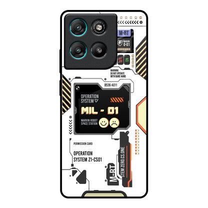 Tech Display Motorola Edge G57 Power Glass Back Cover Online