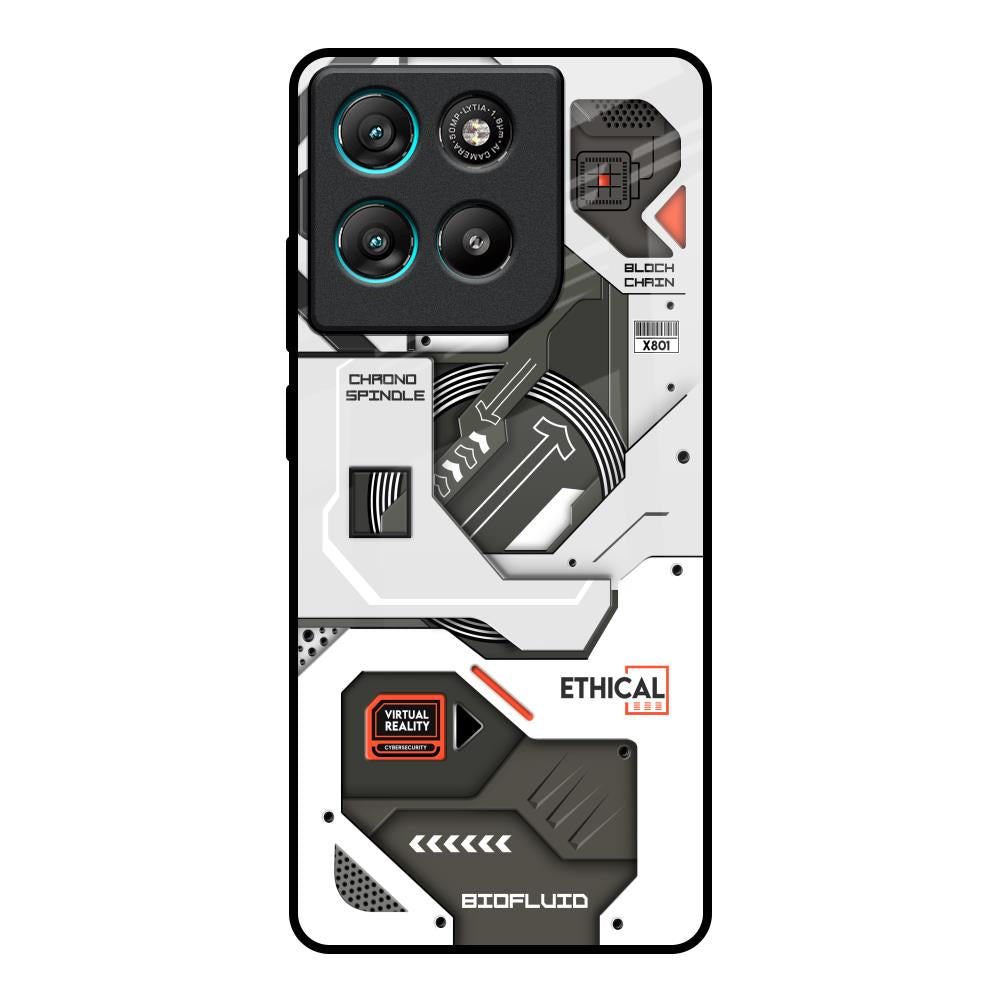 Explore Circuit Motorola Edge G57 Power Glass Back Cover Online