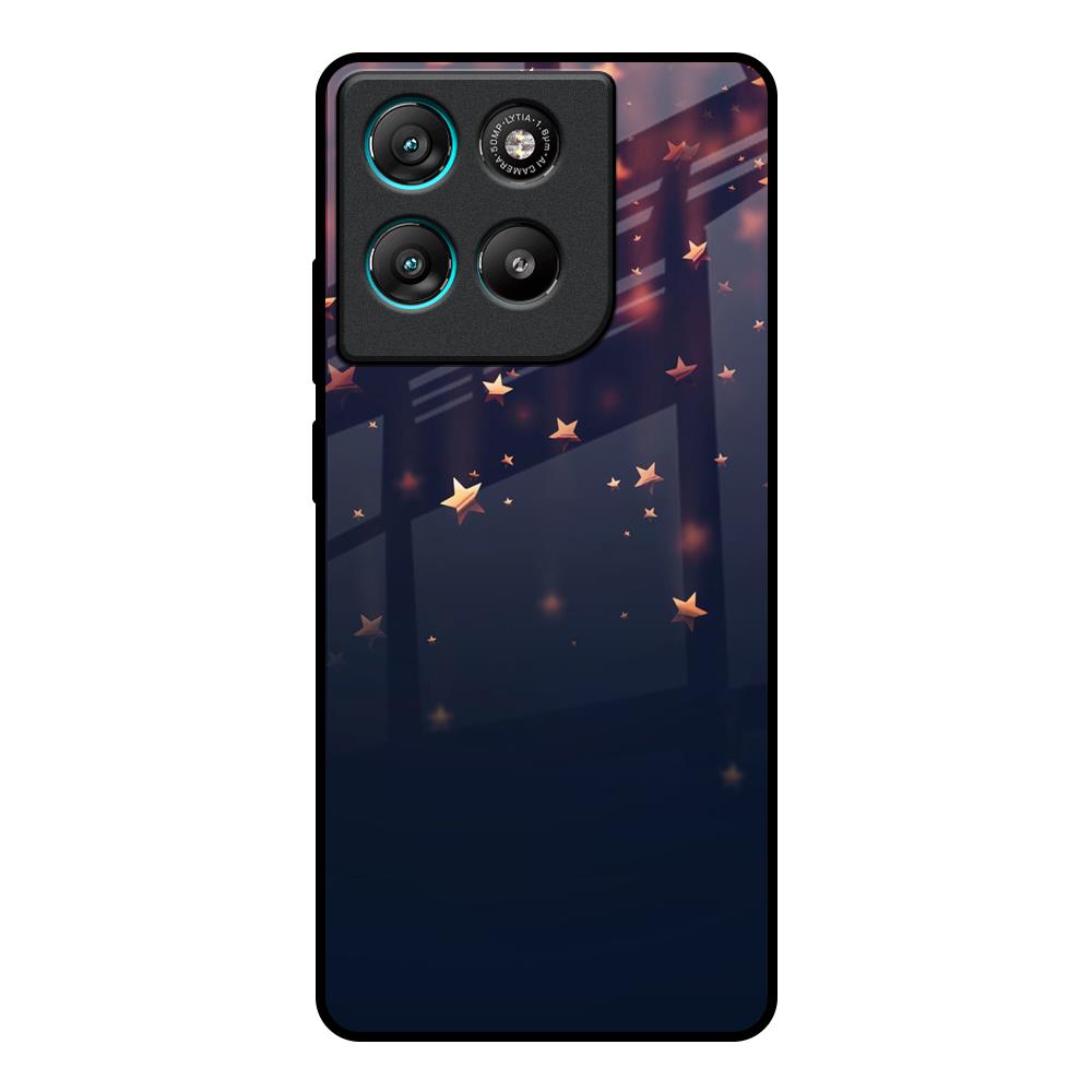 Falling Stars Motorola Edge G57 Power Glass Back Cover Online