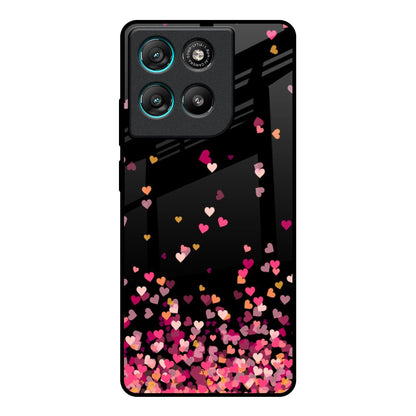 Heart Rain Fall Motorola Edge G57 Power Glass Back Cover Online