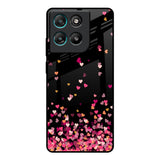 Heart Rain Fall Motorola Edge G57 Power Glass Back Cover Online
