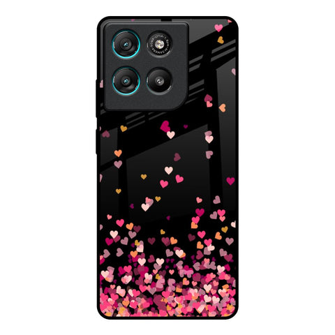 Heart Rain Fall Motorola Edge G57 Power Glass Back Cover Online