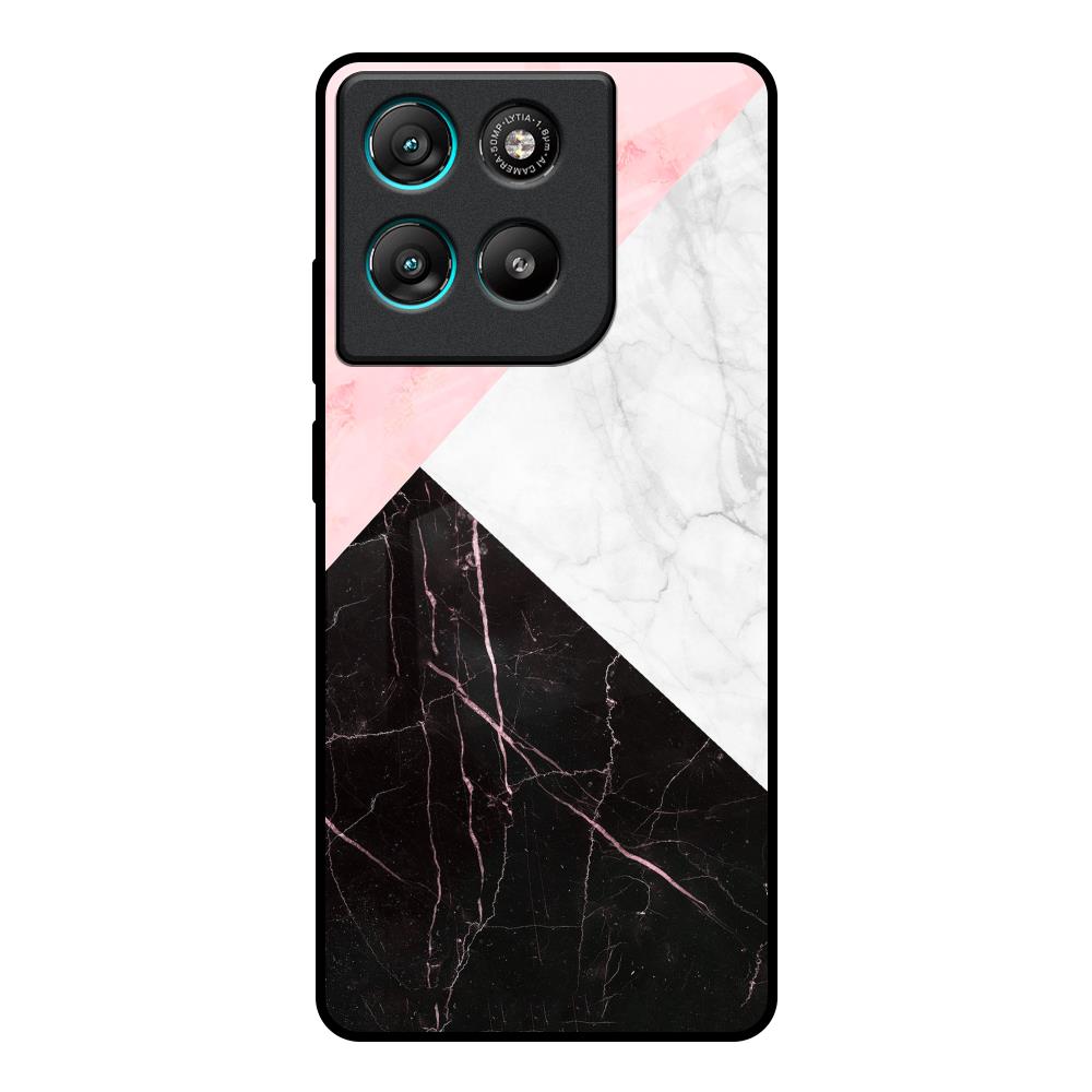 Marble Collage Art Motorola Edge G57 Power Glass Back Cover Online