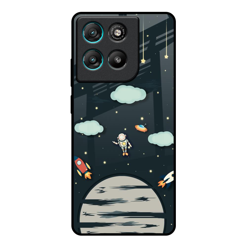 Astronaut Dream Motorola Edge G57 Power Glass Back Cover Online