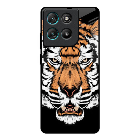 Angry Tiger Motorola Edge G57 Power Glass Back Cover Online