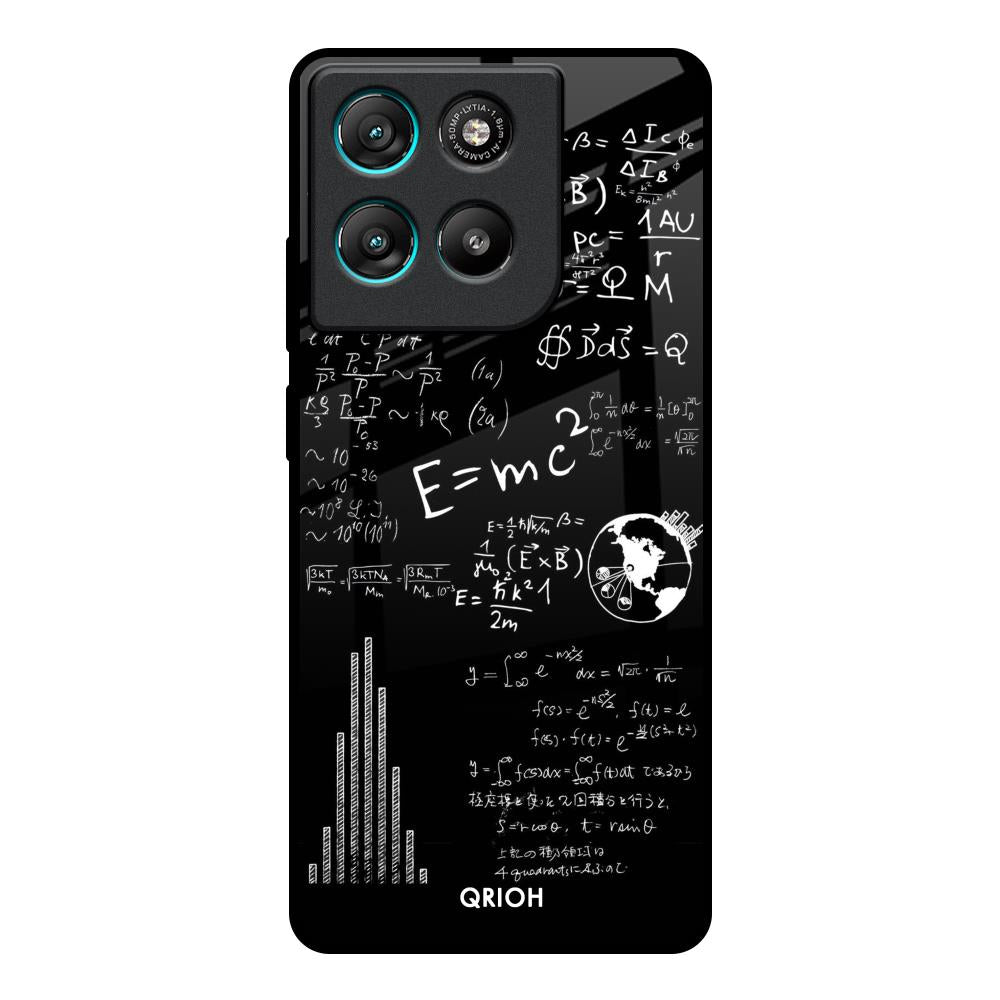 Funny Math Motorola Edge G57 Power Glass Back Cover Online