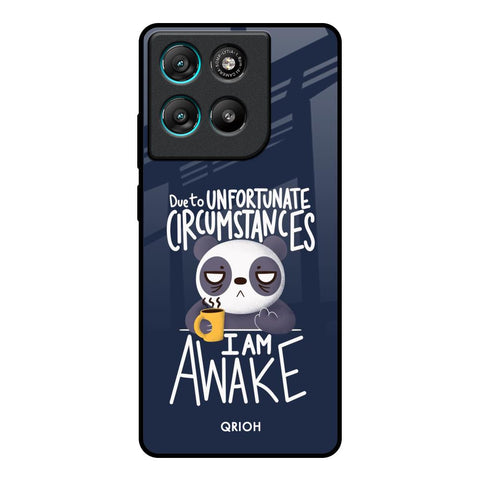 Struggling Panda Motorola Edge G57 Power Glass Back Cover Online