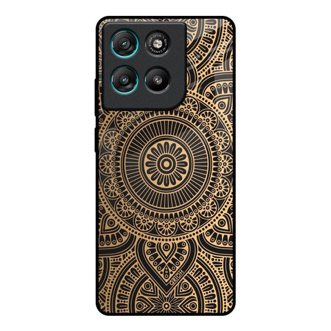 Luxury Mandala Motorola Edge G57 Power Glass Back Cover Online