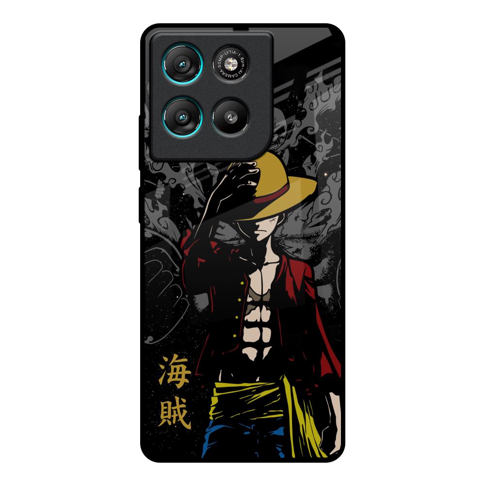 Dark Luffy Motorola Edge G57 Power Glass Back Cover Online