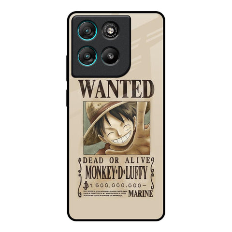 Luffy Wanted Motorola Edge G57 Power Glass Back Cover Online