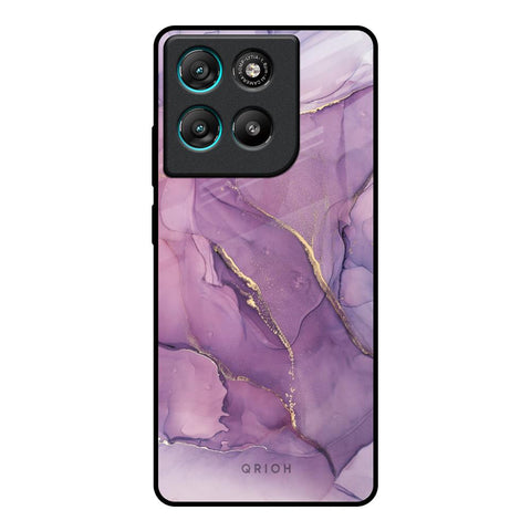 Purple Gold Marble Motorola Edge G57 Power Glass Back Cover Online