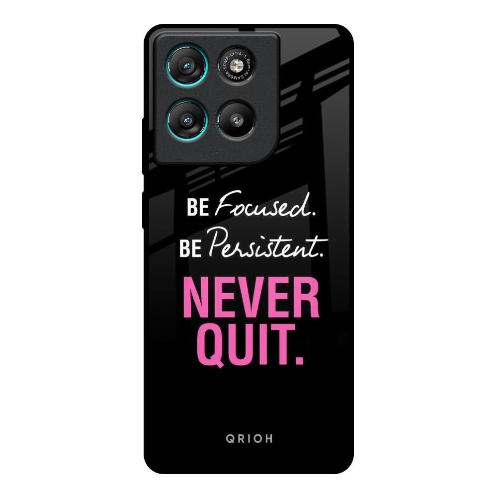 Be Focused Motorola Edge G57 Power Glass Back Cover Online