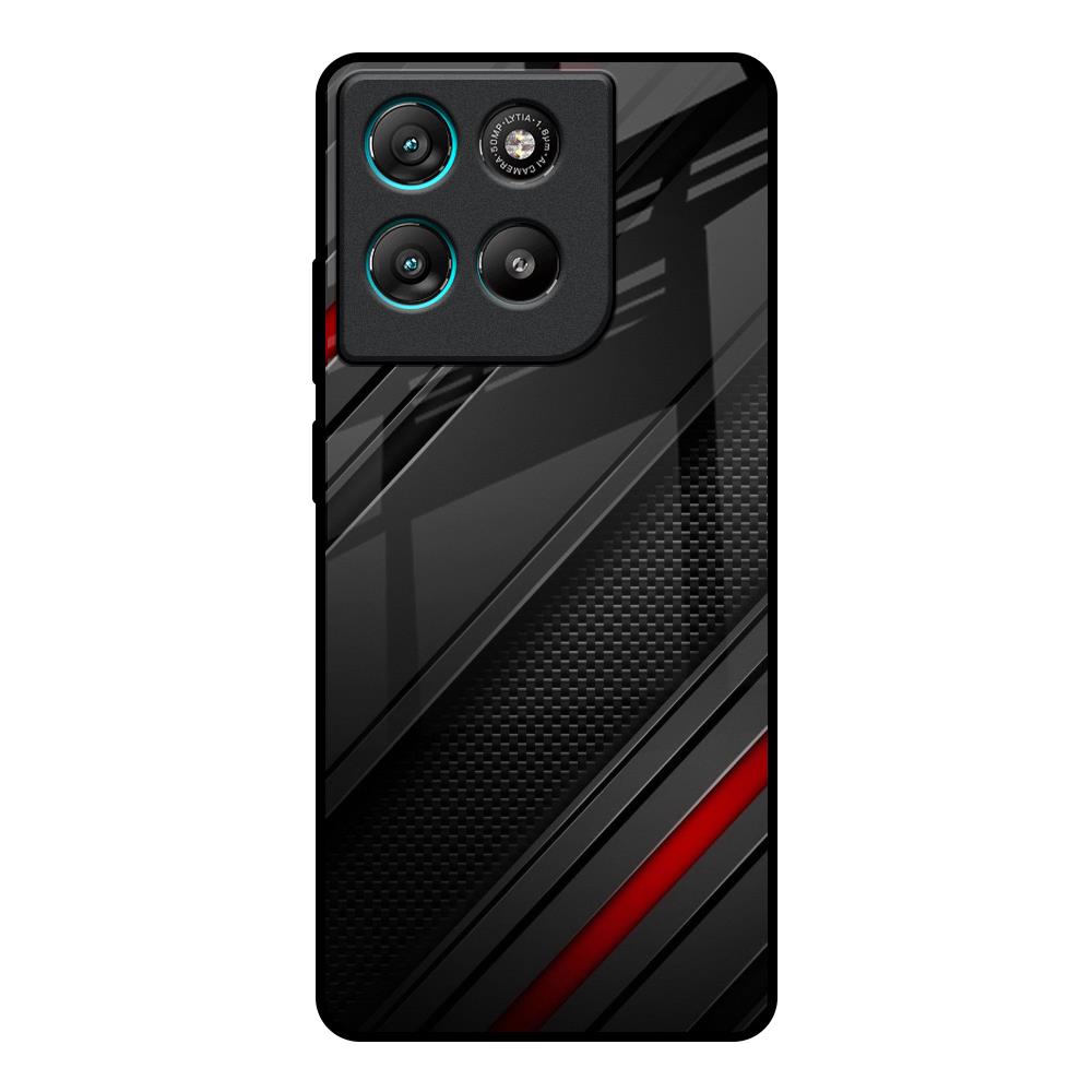 Modern Abstract Motorola Edge G57 Power Glass Back Cover Online