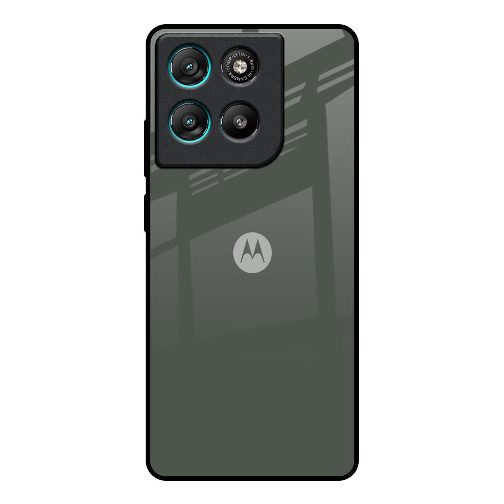 Charcoal Motorola Edge G57 Power Glass Back Cover Online