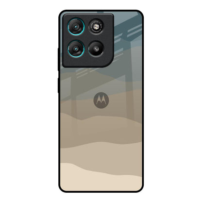Abstract Mountain Pattern Motorola Edge G57 Power Glass Back Cover Online