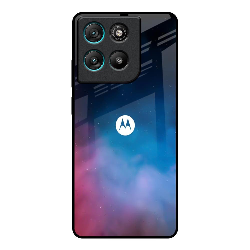 Cloudy Galaxy Motorola Edge G57 Power Glass Back Cover Online