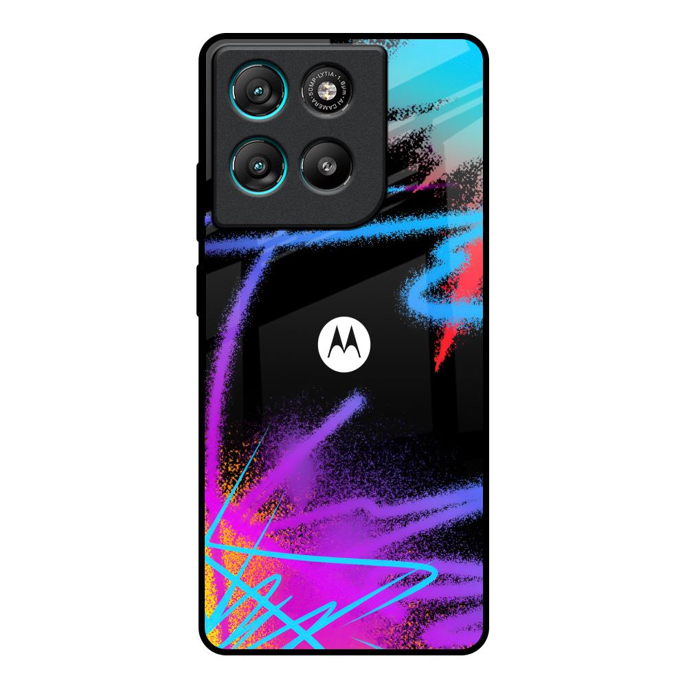 Brushy Color Motorola Edge G57 Power Glass Back Cover Online