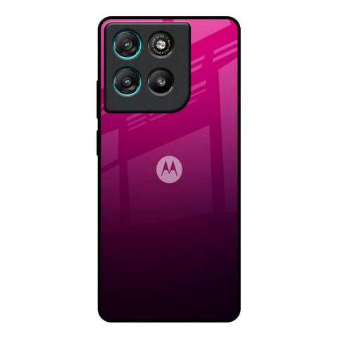 Purple Ombre Pattern Motorola Edge G57 Power Glass Back Cover Online