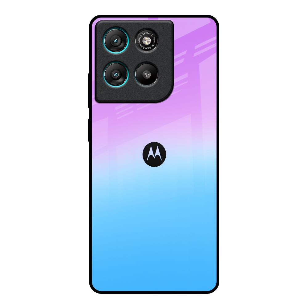 Unicorn Pattern Motorola Edge G57 Power Glass Back Cover Online