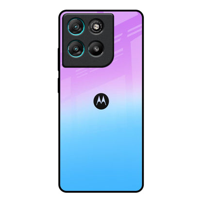 Unicorn Pattern Motorola Edge G57 Power Glass Back Cover Online