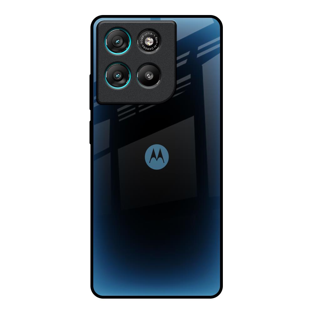 Blue Dynamic Motorola Edge G57 Power Glass Back Cover Online