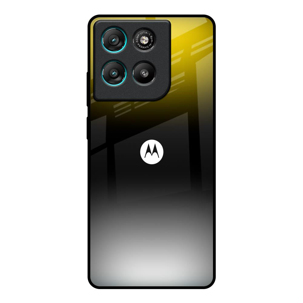 Yellow Shadow Motorola Edge G57 Power Glass Back Cover Online