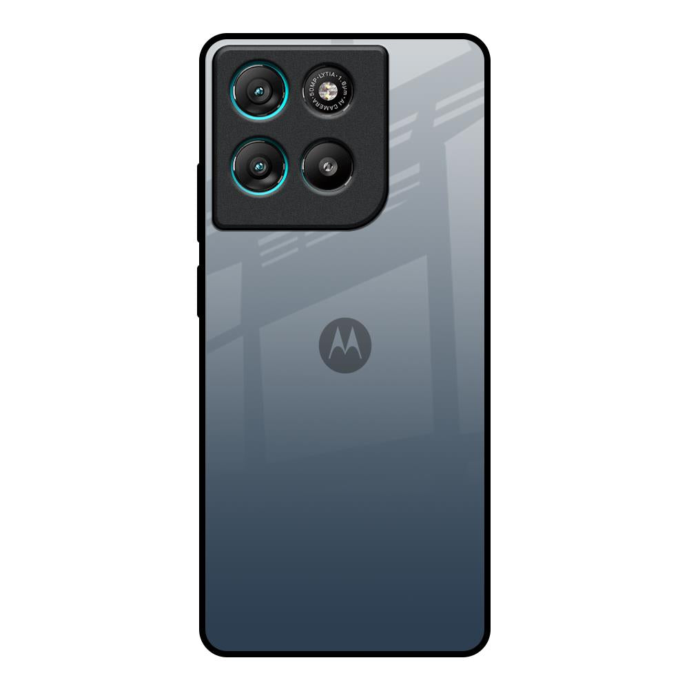 Smokey Grey Color Motorola Edge G57 Power Glass Back Cover Online