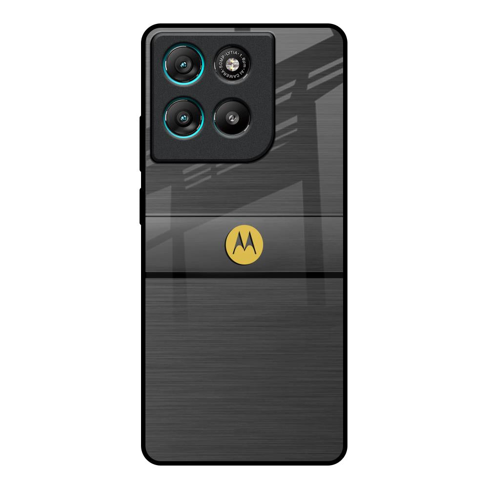 Grey Metallic Glass Motorola Edge G57 Power Glass Back Cover Online