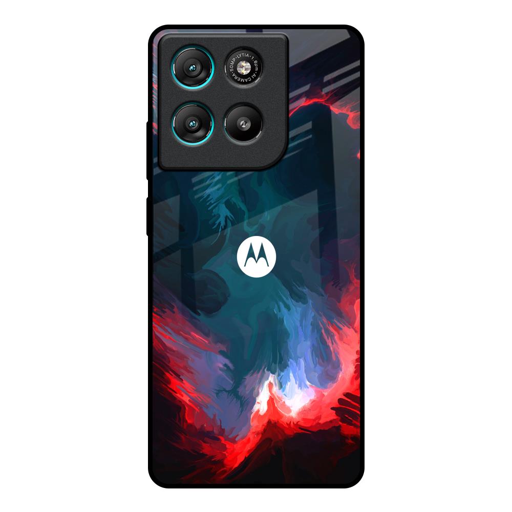 Brush Art Motorola Edge G57 Power Glass Back Cover Online