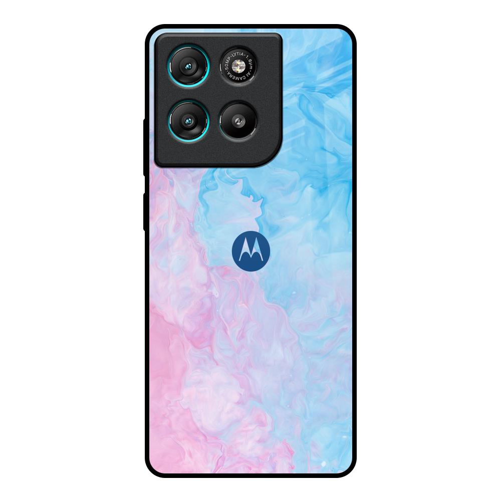 Mixed Watercolor Motorola Edge G57 Power Glass Back Cover Online