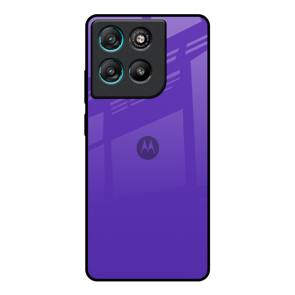 Amethyst Purple Motorola Edge G57 Power Glass Back Cover Online